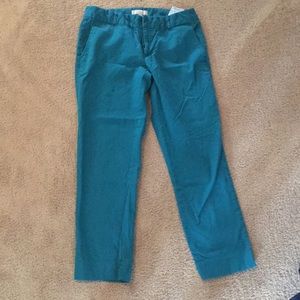 Banana Republic Ankle Pants — Turquoise
